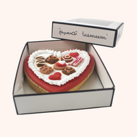 Heart Shape Cookie in a box II -كوكيز على شكل قلب في علبه