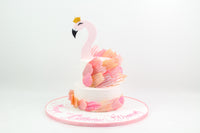 Two-Layered Flamingo Cake  كيكة الفلامنغو