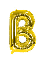 Letter "B" Gold Foil Balloon - حرف B ذهبى فويل بالون