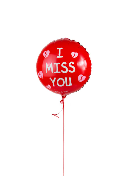 I Miss You Foil Balloon -  بشتاق لك بالونات الفويل