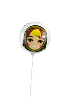 Arabian Girl Foil Balloon - بالونه على شكل بنت لابسه بخنق