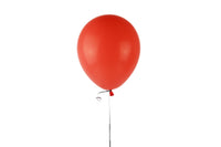12" Coral Red Latex Balloon-بالونات الاتكس
