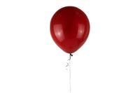 12" Garnet Red Latex Balloon-بالونات الاتكس