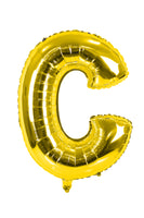 Letter "C" Gold Foil Balloon -حرف C ذهبى فويل بالون