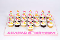 Unicorn Birthday Cupcakes VI - كب كيك وحيد القرن لأعياد الميلاد VI