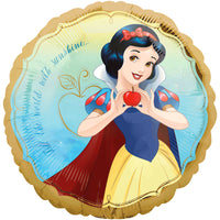 Princess Snow White Round Foil Balloon-بالون على شكل شخصيه كرتونيه