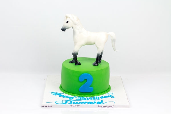 Horse Shaped Cake - كيكة الفرس