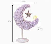 Ramadan Moon Decoration (White) - زينه رمضان