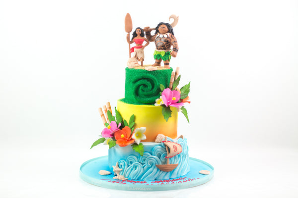Ocean Character Cake - كيكة على شكل شخصيه كرتونيه
