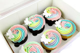 Twirly Design Cupcakes -كب كيك بتصميم حلزوني