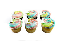 Twirly Design Cupcakes -كب كيك بتصميم حلزوني