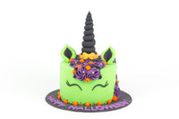 Unicorn Halloween Cake- كيكة يونيكورن