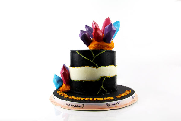Crystals Birthday Cake - كيكة يوم ميلاد