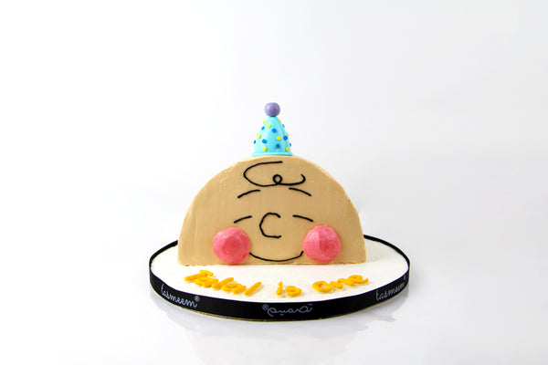 Boy Face Half Birthday Cake - كيكة يوم ميلاد للأطفال