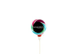 Twirly Rainbow Lollipop - مصاصة دائرية بالوان الطيف