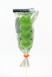 Green Heart Candy Bubblets on Stick - حلوى القلب الاخضر مع العصى