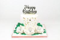 Floral Cake - كيكة مزينه بالورد