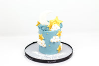 Starry Night Birthday Cake - كيكة عيد الميلاد الأول