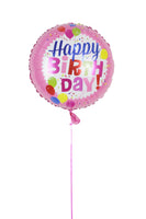 Happy Birthday Foil Balloons بالونه يوم ميلاد