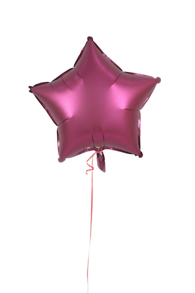 Pink Star Foil Balloon بالونه على شكل نجمه