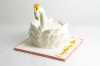 White Duck Shaped Cake - كيكةعلى شكل بطة