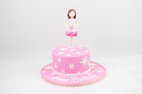 Pink Ballerina Cake - كيكة لاعبة البالية