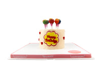 Lollipop Birthday Cake- كعكة عيد ميلاد المصاصة