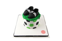 Football Shoe Cake - كيكه كره قدم شكل حذاء