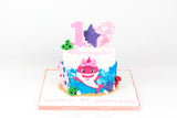 Waves of Joy Birthday Cake كيكة على شكل شخصيه كرتونيه