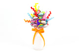 Lollipop Twirl in a Bottle فازه مع تنسيق من المصاصات