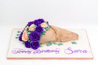 Flower Bouquet Cake - كيكة على شكل بوكيه