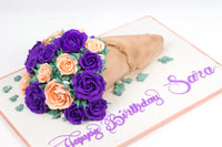 Flower Bouquet Cake - كيكة على شكل بوكيه