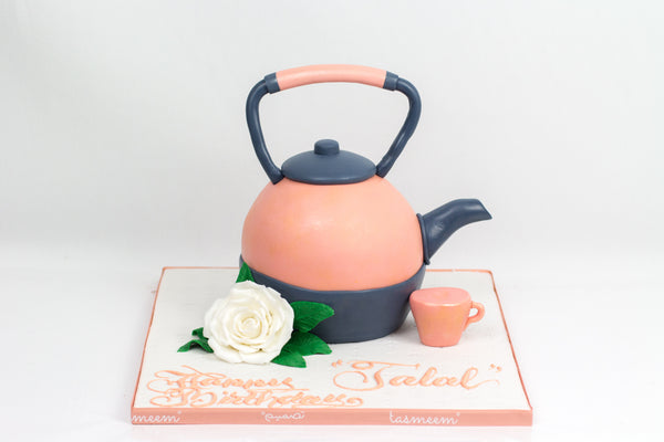 3D Teapot Birthday Cake - كيكة يوم ميلاد