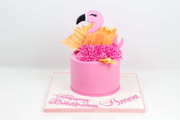 Flamingo Cake - كيكة الفلامنغو