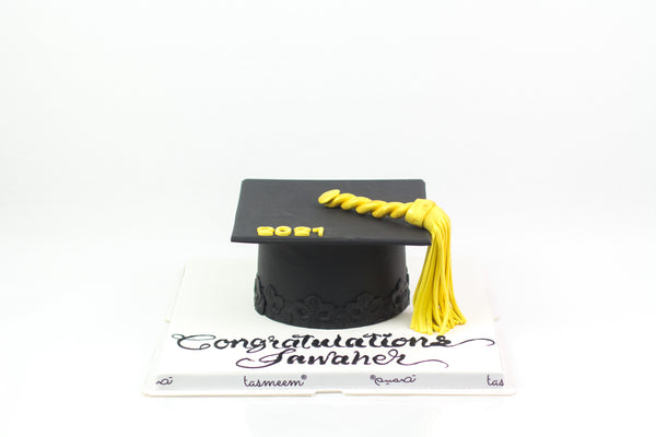 Graduation Cap Cake - كيكة تخرج