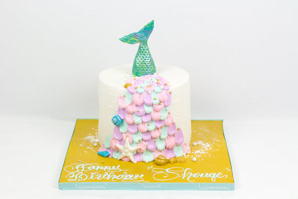 Mermaid Birthday Cake - كيكة عروس البحر