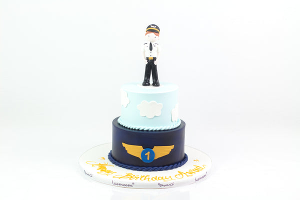 Officer Birthday Cake - كيكة يوم ميلاد