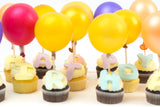 Cupcakes Birthday with Balloons - كب كيك يوم ميلاد