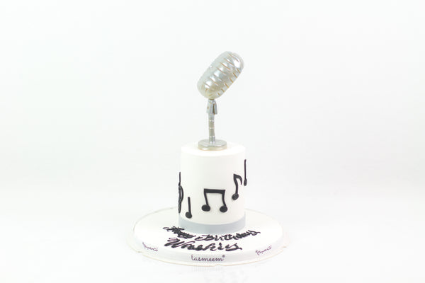 Singer Birthday Cake - كيكة يوم ميلاد
