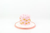 Pink Flowers Cake - كيكة يوم ميلاد