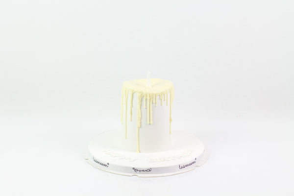 Melted Candle Cake - كيكة يوم ميلاد