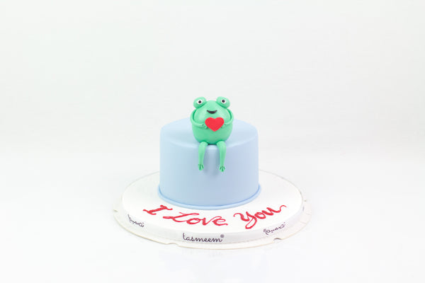 Little Frog Cake - كيكة على شكل شخصية كارتونية