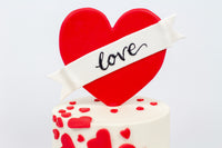 Heart Shaped Cake - كيكة على شكل قلب
