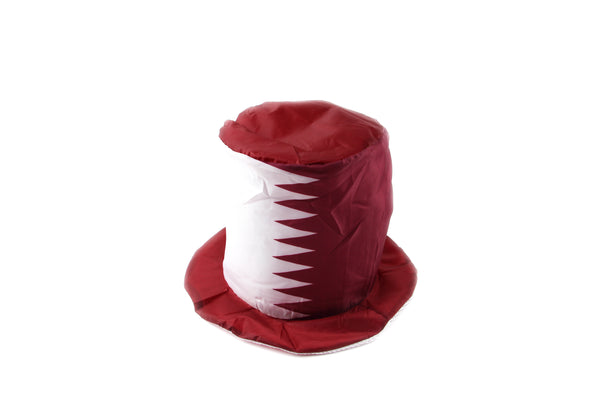 Qatar Flag Hat -قبعه علم قطر