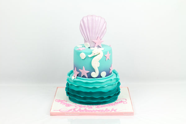Sea Creature Birthday Cake - كيكة يوم ميلاد