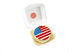 USA Flag Mini Cake-ميني كيك علم الولايات المتحدة الاميركية