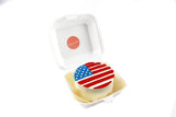 USA Flag Mini Cake-ميني كيك علم الولايات المتحدة الاميركية