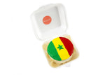 Senegal Flag Mini Cake-ميني كيك علم السنغال