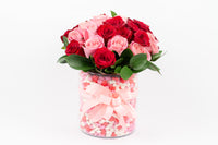 Vase of Flowers with Candies -فازة مع ورد و حلويات