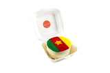 Cameroon Flag Mini Cake-ميني كيك علم الكاميرون